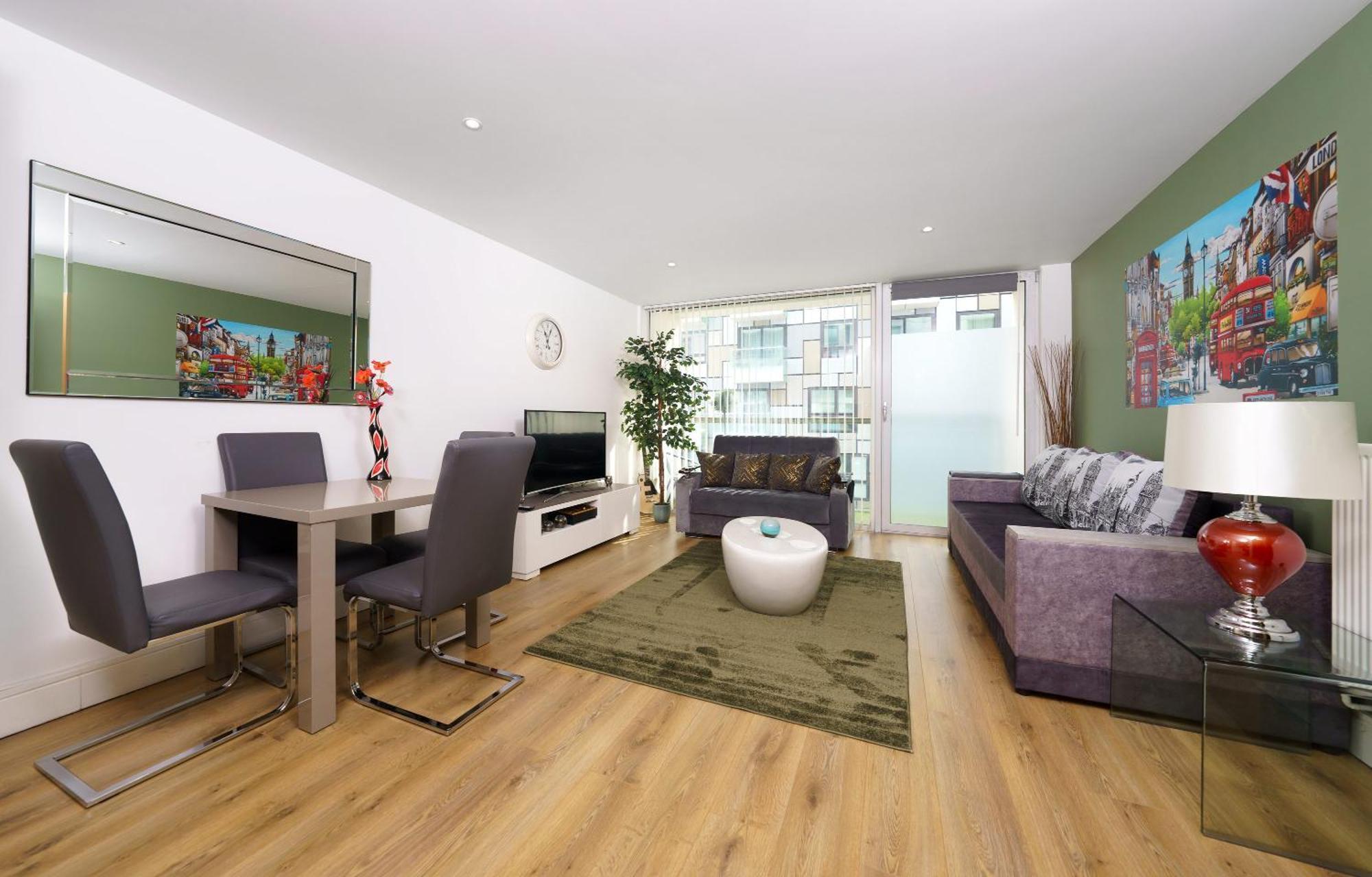 Cobalt Point, South Quay Apartman London Kültér fotó